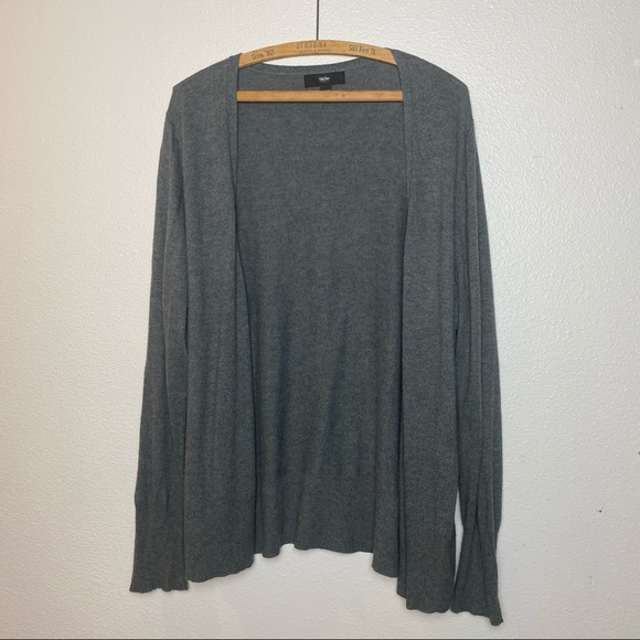 Mossimo gray plus size XXL 2X sweater cardigan - Picture 1 of 5